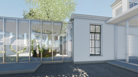 Lalique gevelaansluiting nieuwbouw