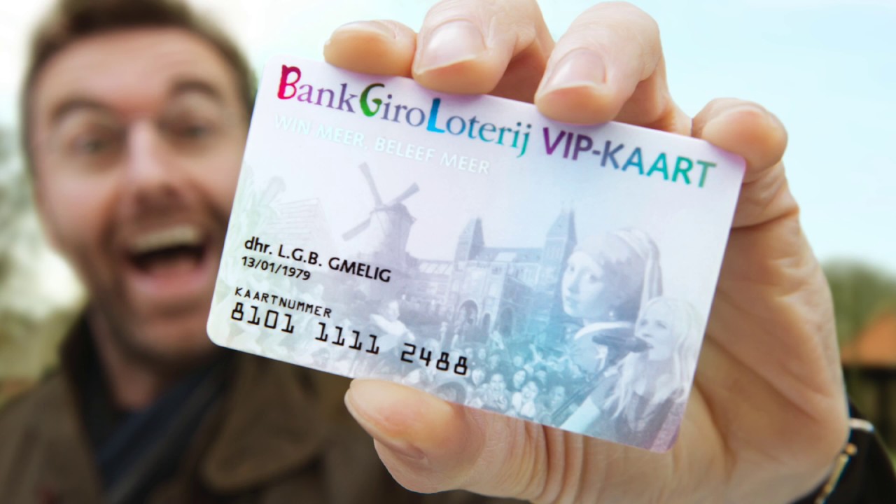 VIP kaart BankGiro Loterij